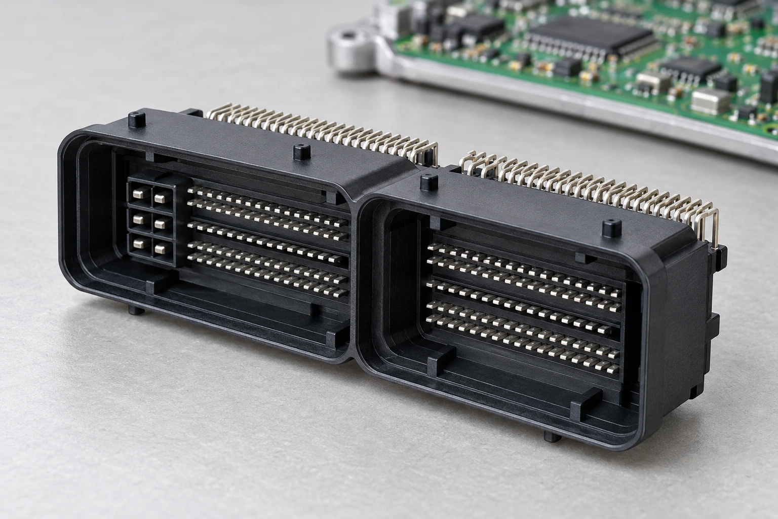 হাই-ডেনসিটি ECU বোর্ড কানেক্টর উদাহরণ: ব্যবহার